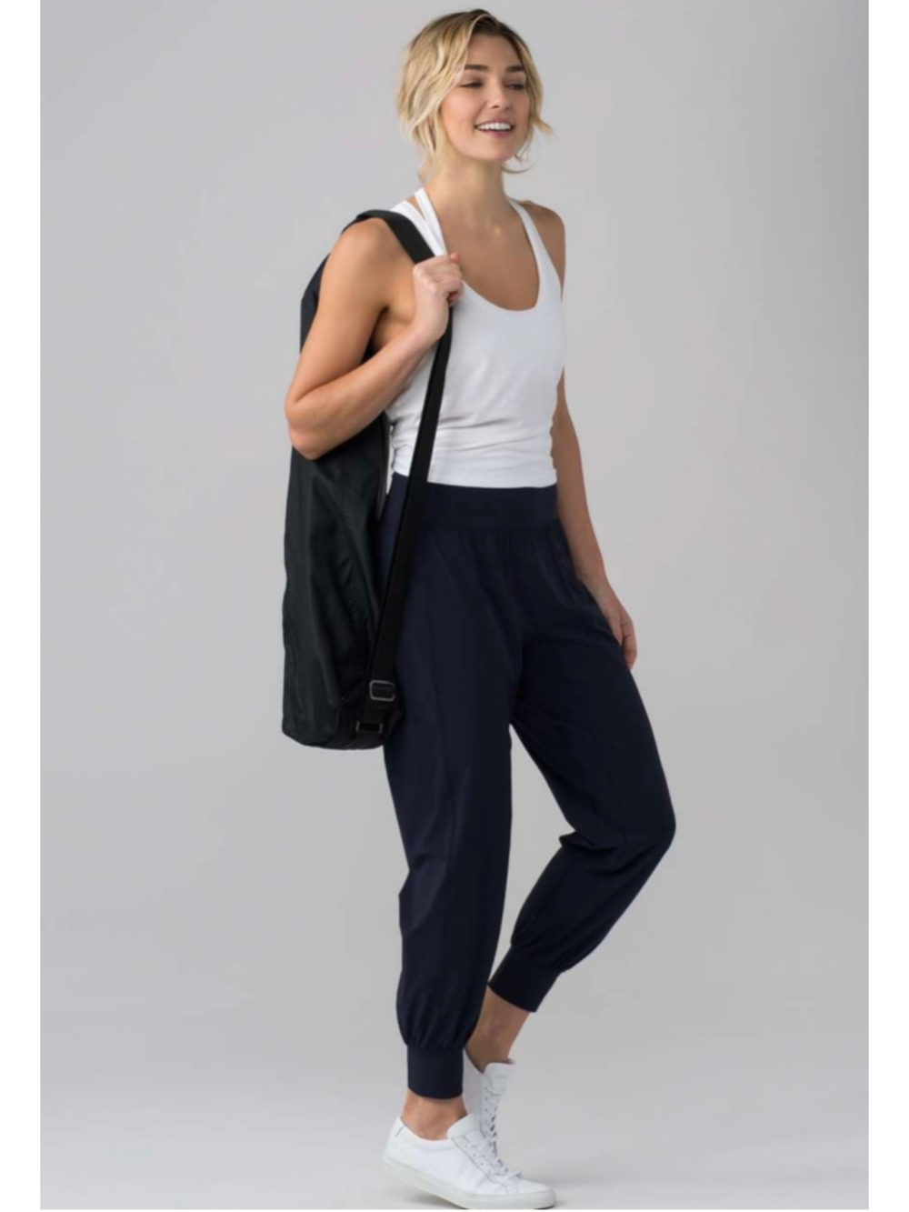 Women's Lululemon Sun Setter Joggers Size 6 Navy Blue Athletic Pants
